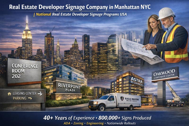 Real Estate Developer Signage